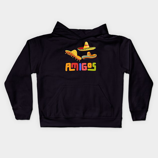 Three amigos Kids Hoodie by smkworld